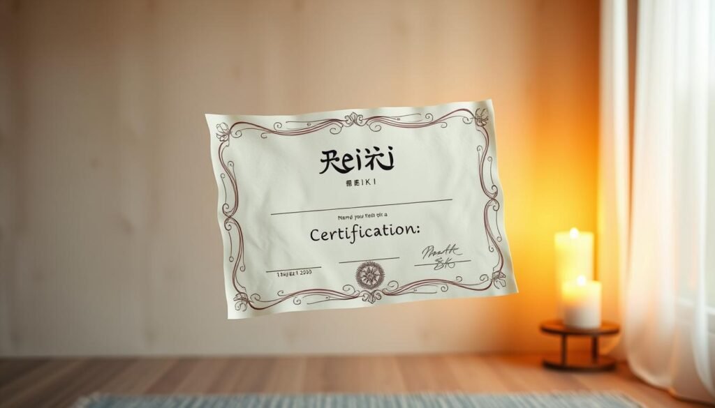 reiki certification