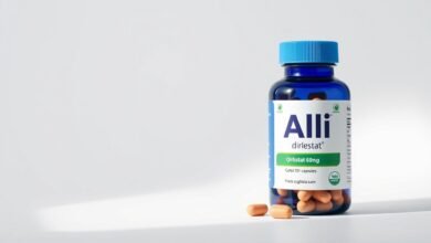 Alli Diet Weight Loss Supplement Orlistat 60mg Capsules Non-prescription Weight