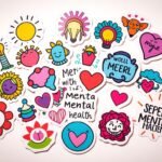 Mental Health Stickers Mental Health Matters Awareness Vinyl Laptops Decals Kids